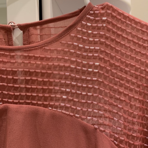 ASOS DESIGN Maternity maxi dress with linear yoke🦜 - Picture 7 of 9